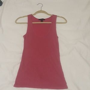 Sparkly, pink, trendy Express tank